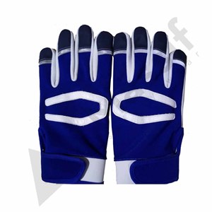 Gants de frappeur de baseball en cuir de qualité supérieure pour gauchers, respirants, confortables, à enfiler, design à toile fermée, couleur personnalisable - Product Image 6