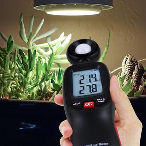 LUX-274 Luxómetro Digital de luz de fotómetro a 200.000 Lux radiómetro Illuminometer de medidor de luz w/Thermosistor sonda - Product Image 3