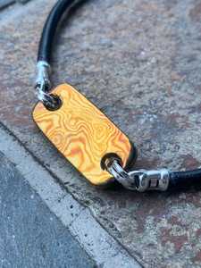 Unisex Timascus Mokuti pulsera hecha a mano de acero inoxidable latón cobre brazaletes para boda fiesta aniversario compromiso regalo - Product Image 3