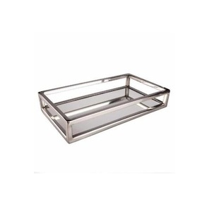 ถาดตกแต่งดีไซน์คู่คุณภาพสูงพร้อมขอบทองสําหรับบนโต๊ะอาหาร - Product Image 4