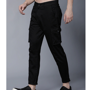 Hombres Cargo Jogger Pantalones Venta al por mayor logotipo personalizado adecuado entrenamiento Hombres Casual Cargo Pant - Product Image 2