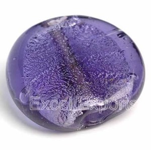 Cuentas de lámina de plata de 35mm de gran tamaño, decoración de cristal circular, cortina, fabricación de joyas, trabajo artesanal disponible, colores dorados y negros - Product Image 6