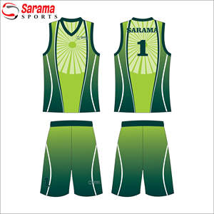 Uniforme de basket-ball entièrement sublimé uniforme de basket-ball réversible vêtements de sport d'été personnalisés, - Product Image 2