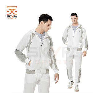 Survêtements personnalisés en coton/polyester pour hommes, survêtement de jogging élégant sur mesure - Product Image 2