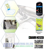 Nuevo Asiento de Coche Inteligente Smart Swift con Masajeador Lumbar Electrónico para Vehículos, Software APP, 12V/24V, para Mayor Comodidad