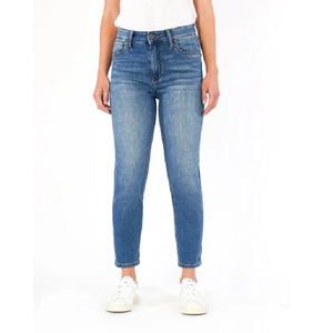 Servicio OEM de alta calidad, nuevo diseño de pantalones vaqueros para mujer, fabricante directo de fábrica de China - Product Image 1