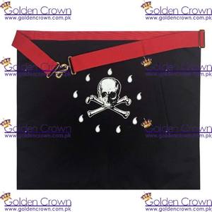 Masonic Scottish Rite AASR Honor Master Leather Apron | Masonic Regalia Apron Supplier - Product Image 5