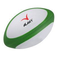 Ballons de rugby gonflables en PVC PU bon marché avec logo personnalisé promotionnel
