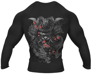 OEM Vente en gros Chemise de compression pour hommes Manches longues MMA Jiu Jitsu Logo Rash Guard personnalisé BJJ Surf imprimé Blank Bjj Rash Guard - Product Image 4