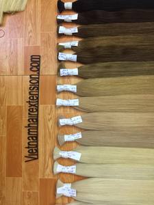 ผมต่อแบบเวอร์จิ้นเรมี่  แบบตรงสลวยเป็นลอนธรรมชาติ นุ่มลื่น น้ำหนัก 100 กรัม - Product Image 2