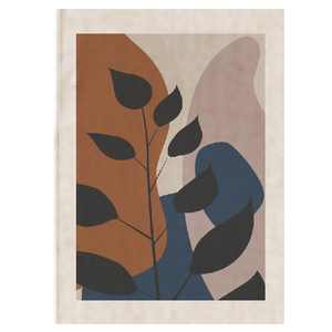 Serviette de cuisine en lin imprimé feuilles abstraites, fabriquée en Inde, pour la cuisine et la décoration intérieure, aux meilleurs prix de gros - Product Image 4