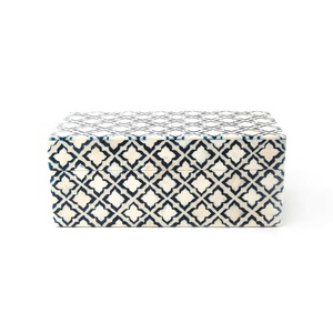 Caja de Hueso India de Alta Calidad, Hecha a Mano, Nueva Caja Decorativa con Incrustaciones de Hueso, Caja de Almacenamiento de Lametierartz - Product Image 1