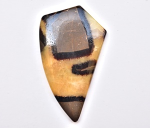 Cabochon du septum naturel du maroc, 1 pièce, pierres précieuses à usages multiples pour bijoux de haute qualité, jaune - Product Image 2