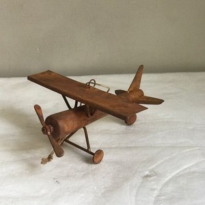 Metal Ship Shaped Christmas <b>Tree</b> Hanging Ornament Iron Brown Rustic Christmas Decoration Ship With Rope - Product Image 2