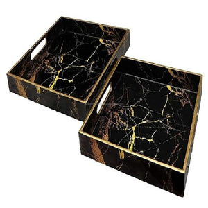 Meilleur plateau de service en bois massif de Sesham Design moderne Prix du produit supérieur pour l'article de table - Product Image 4