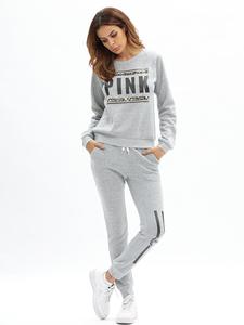 Conjunto de Sudadera con capucha de manga larga para hombre y mujer, chándal con logotipo personalizado, 2 uds. - Product Image 4