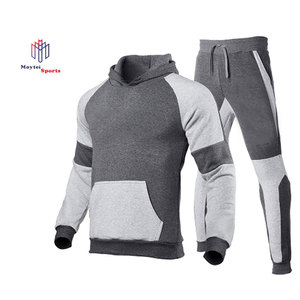 Polyester/Coton Sublimé Logo Personnalisable Hommes Survêtements D'hiver Jogging Costumes À Capuche Écologique Léger De Haute Qualité - Product Image 6