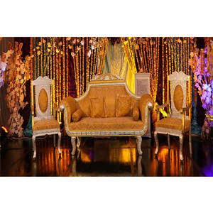 Ensemble de canapés de designer pour mariage musulman à vendre ensemble de meubles de scène de mariage nouvellement conçus meubles élégants pour scène de mariage - Product Image 1