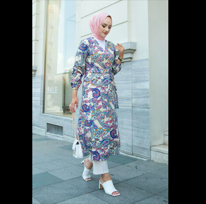 Tunique Kimono pour femmes, vêtements islamiques, mode arabe, musulman, turque, qualité, Eid, nouvelle collection, - Product Image 1