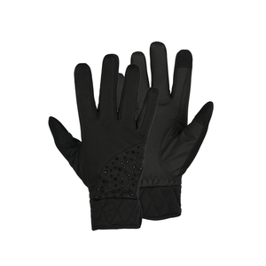 Gants d'équitation professionnels OEM cousus Expert Smart Quality en cuir pour dames pour l'entraînement et la compétition Gants d'hiver équestres - Product Image 6