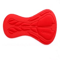 Coussin De cyclisme Anti-Bactérien respirant SÉCHAGE RAPIDE mousse tampon chamois pour le Triathlon cyclisme shorts pantalons