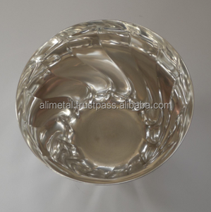 Seau à Champagne moderniste personnalisable en acier inoxydable, refroidisseur de vin ou baignoire à glace pour les fêtes en plein air - Product Image 4