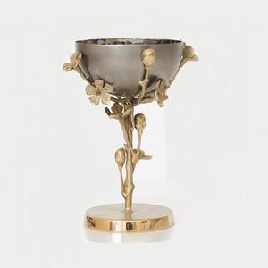 Newest Design Round Shape <b>Bakhoor</b> Incense Burner Premium Quality <b>Oud</b> Burner With Leaf Shape Stand In Bulk - Product Image 3