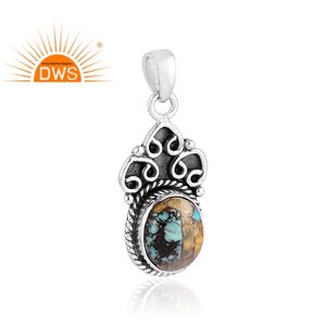 Anillo de plata de primera ley con forma de flor para mujer, sortija, plata esterlina 925, Ópalo oxidado, Ópalo etíope, cobre Natural - Product Image 2