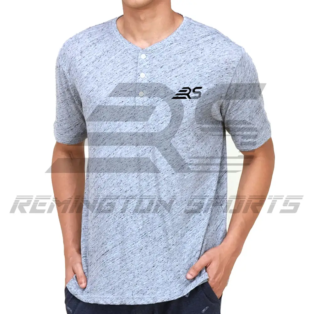 Camiseta de tecido confortável masculina, camiseta de design exclusivo masculina na cor sólida | preço barato