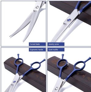 Professional Adjustable 7 Inch Sus440c Curved <b>Scissors</b> New CTS 70 7 0 Pet Grooming <b>Shears</b> for Dogs Cats New Professional Beauty - Product Image 6