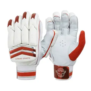 Bequeme Cricket-Schlag handschuhe Cricket-Handschuhe in Pro-Qualität Passen Sie die Größe und Farbe des Logos an