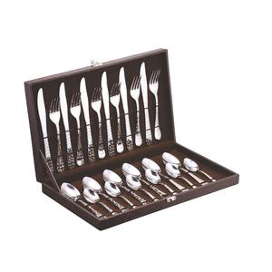 Nouveau design Cuillère en laiton pour couteau Cuillère de taille différente Couverts en laiton avec emballage poli et boîte cadeau à vendre - Product Image 1