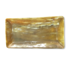 จานรูปเขาควายเป็นมิตรกับสิ่งแวดล้อมงานหัตถกรรม - Product Image 2