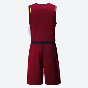 Tenue de basketball d'entraînement la plus vendue pour équipe, 100 % polyester, séchage rapide, logo et tailles personnalisables - Product Image 3