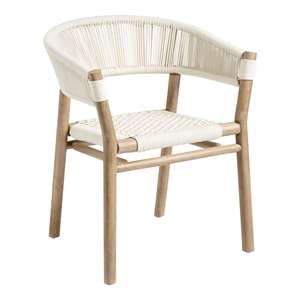 Corde naturelle pour l'extérieur, design moderne, loisirs, salle à manger, chaises de jardin, bois massif, haute qualité, meilleur vendeur, vente en gros - Product Image 1