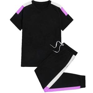 Ropa de verano para correr al por mayor para hombre, chándales, chándal, camiseta OEM de algodón, chándal personalizado de primera calidad, ropa deportiva - Product Image 5