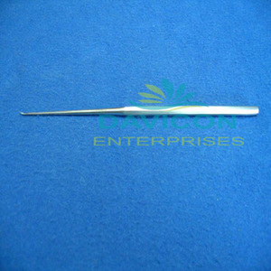 <b>HOUSE</b>-ROSEN NEEDLES SLIGHTLY CVD DEL TIP Stainless Steel Manual 6 1/2IN. (16.5CM) Basis Surgical Instruments CE Certified Class - Product Image 1