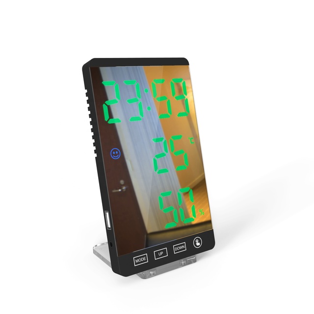 Hot Sales Digital LED Alarm Wall Clock for Home Decor