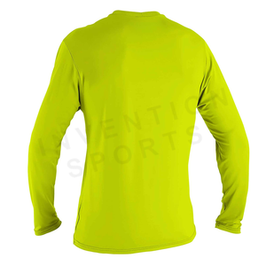 เสื้อแรชการ์ดระบายอากาศได้ดีสำหรับผู้ชาย รุ่นยอดนิยม มีสีสันให้เลือกตามสั่ง ผลิตแบบ OEM ทรงเข้ารูป แห้งเร็ว ผลิตจากผ้าสแปนเด็กซ์/โพลีเอสเตอร์ สำหรับเล่นกีฬา - Product Image 4