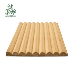 MUMU Line TV Wall Stand Texture ondulato scanalato stile moderno griglia produttore pannello <span class=keywords><strong>MDF</strong></span> laccato - Product Image 4