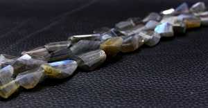 Labradorite Bleue Naturelle de Haute Qualité, Pépites à Facettes, Longue de 10 Pouces, 2020, - Product Image 3