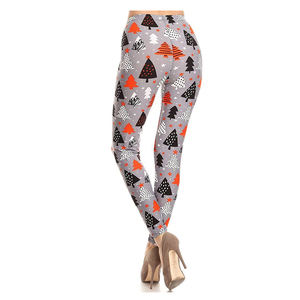 กางเกงเลกกิ้งออกกำลังกายสำหรับผู้หญิงเอวสูงป้องกันการนั่งยองผ้านุ่มยืดได้4ทางเพื่อความยืดหยุ่น - Product Image 6