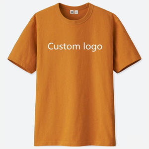 T-shirt OEM pour homme 100 % coton épais 300 GSM anti-rétrécissement coupe classique col rond manches courtes séchage rapide style urbain stock US - Product Image 1