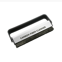 Brosse de nettoyage en vinyle, 1 pièce, en fibre de carbone, nettoyage à sec, antistatique