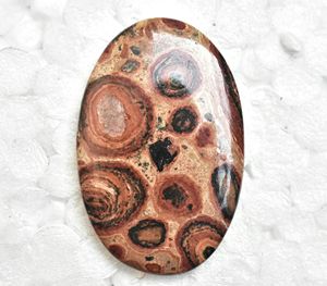 Cabujón de jaspe de amapola Natural, gemas naturales de alta calidad, jaspe de amapola mexicana, gemas naturales, piel de leopardo - Product Image 2