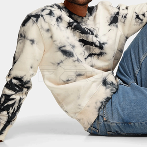 Nouvel arrivage Vêtements d'hiver personnalisés de qualité supérieure Sweat-shirt en coton mélangé Prix bon marché Vêtements d'hiver Sweatshirts Tie Dye - Product Image 4