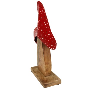 Reliable Manufacturer of Latest Design <b>Top</b> Quality Christmas Decor Handicraft Wooden <b>Mushroom</b> Craft for Decoration - Product Image 2