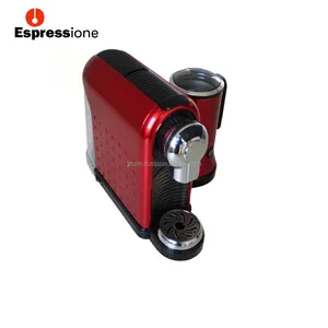 OEM Custom Capsule Coffee Machines Portable Automatic Combi Nespresso Capsules Machine With Milk Frother