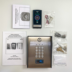 APO DK-2882GB (P2) Boîte de sécurité numérique en acier inoxydable avec clavier DK-2602 Armoire de sécurité antivol avec clés - Product Image 3