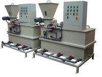 Auto chimique d'alimentation en polymère préparation unité de machine pour des eaux usées floc coagulation floculation